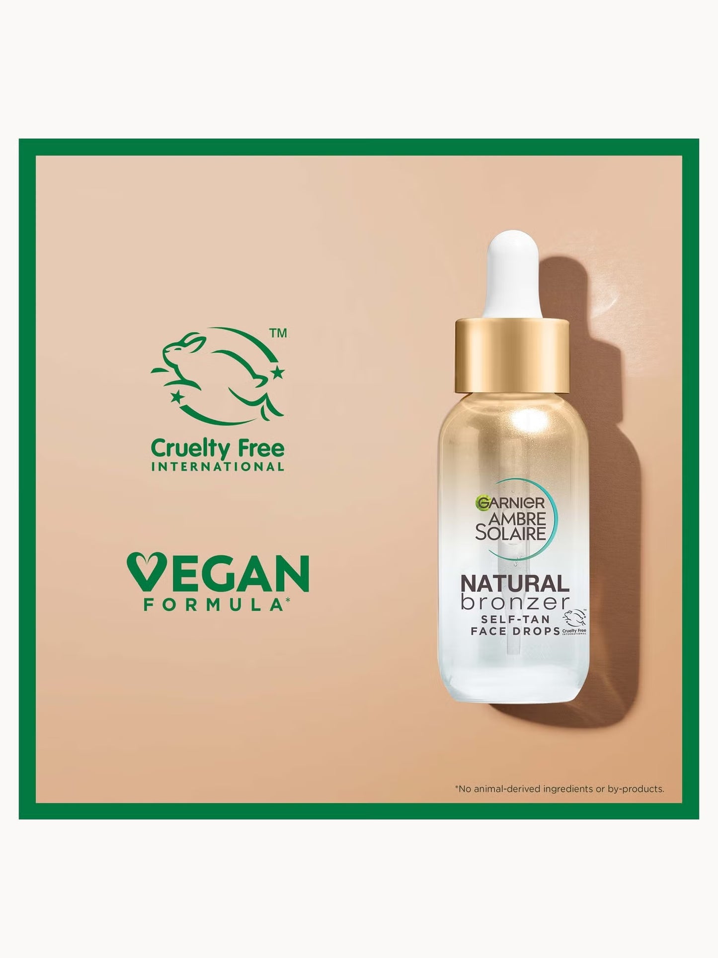 Garnier Ambre Solaire Natural Bronzer Self-Tan Face Drops - 30ml