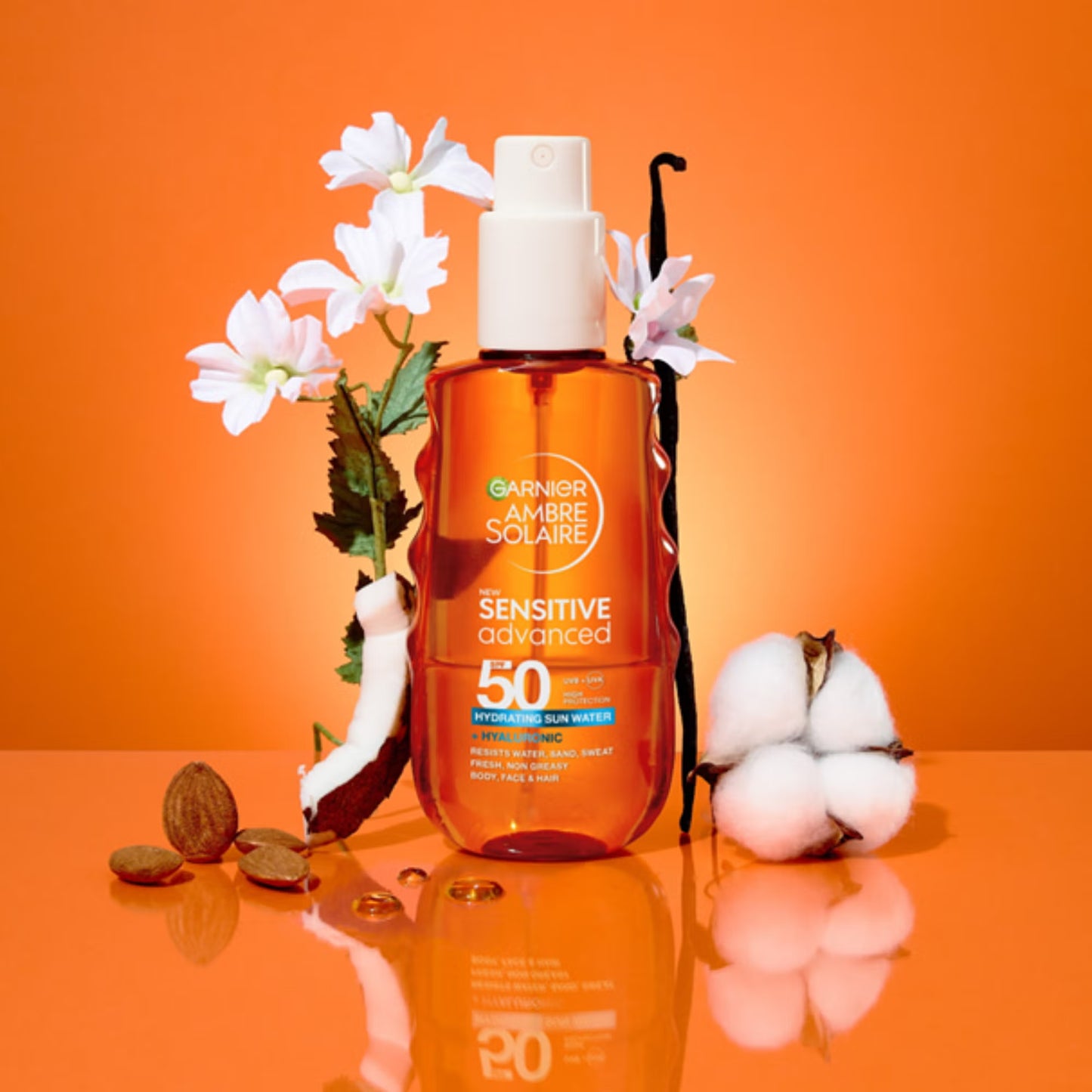 Garnier Ambre Solaire Sensitive Advanced Sun Protection Water SPF50 - 150ml