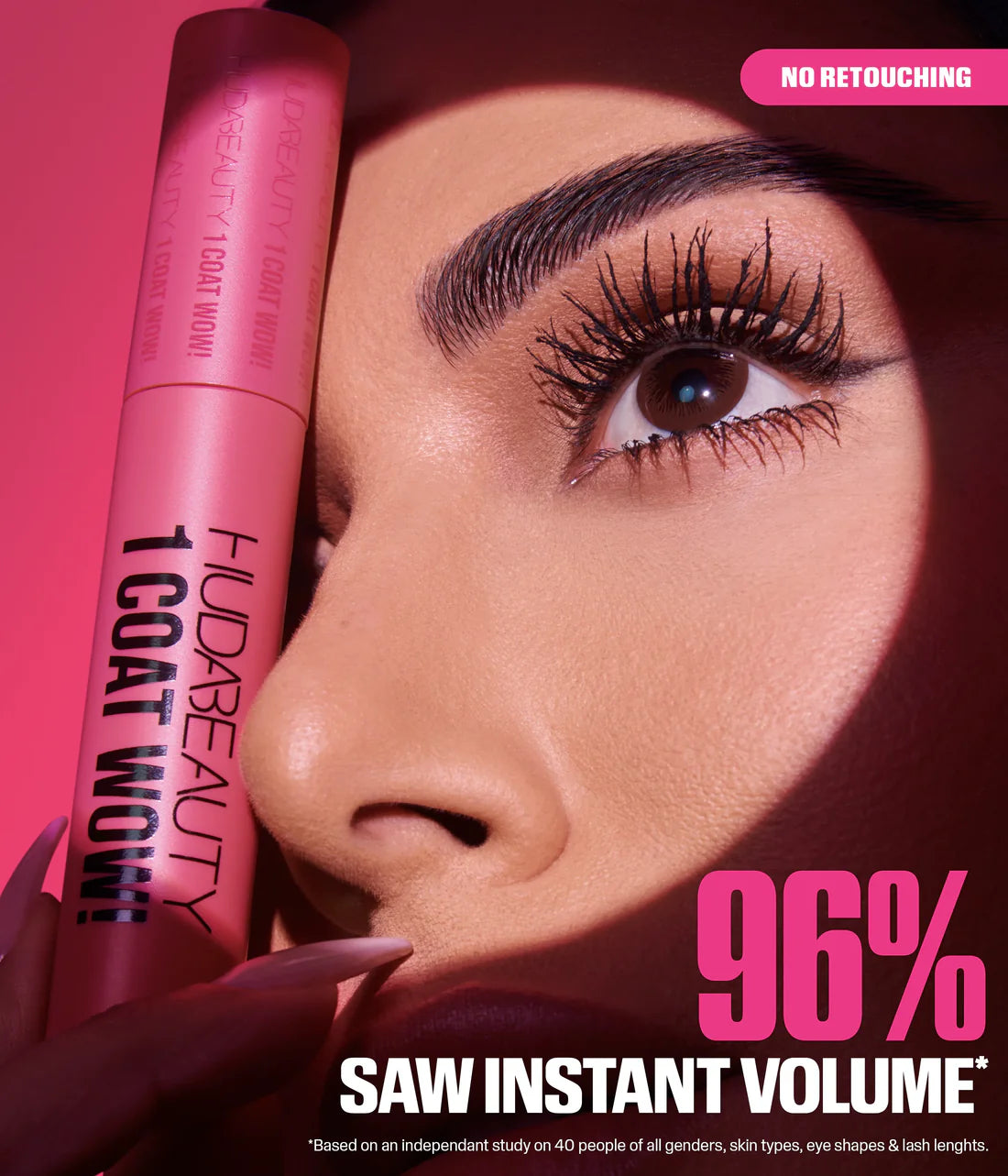 Huda Beauty 1 Coat Wow! Extra Volumizing And Lifting Mascara - 10ml