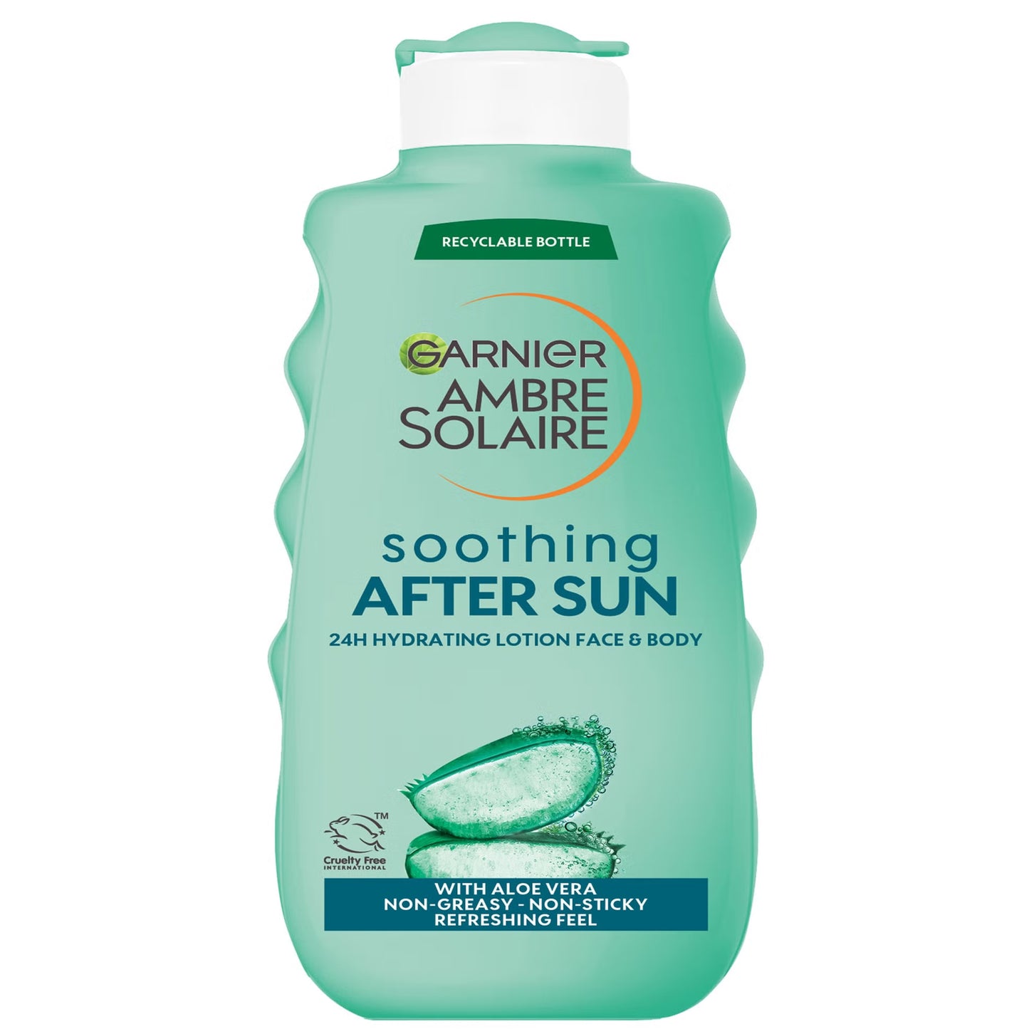 Garnier Ambre Solaire After Sun Lotion For Face & Body With Aloe Vera - 175ml