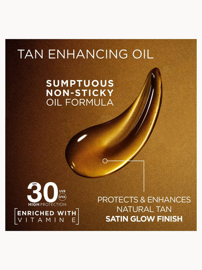 Garnier Ambre Solaire Ideal Bronze Protective Oil SPF30 Sun Cream Spray - 150ml