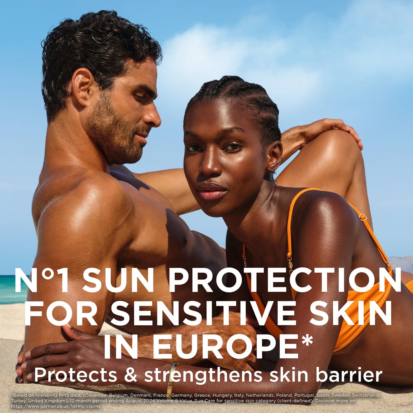 Garnier Ambre Solaire SPF 50+ Sensitive Advanced Sun Protection Cream - 175ml