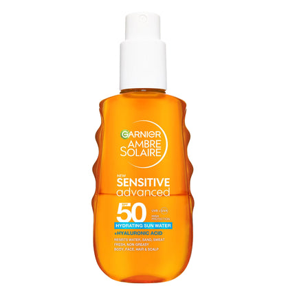 Garnier Ambre Solaire Sensitive Advanced Sun Protection Water SPF50 - 150ml