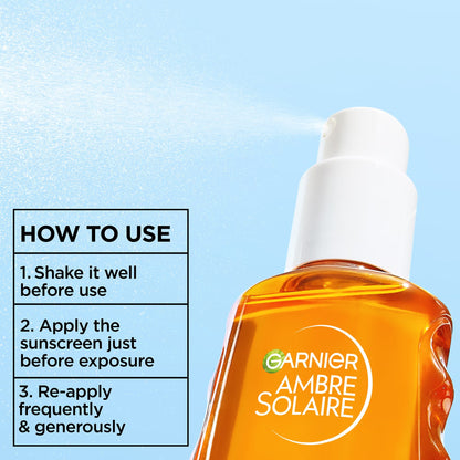 Garnier Ambre Solaire Sensitive Advanced Sun Protection Water SPF50 - 150ml