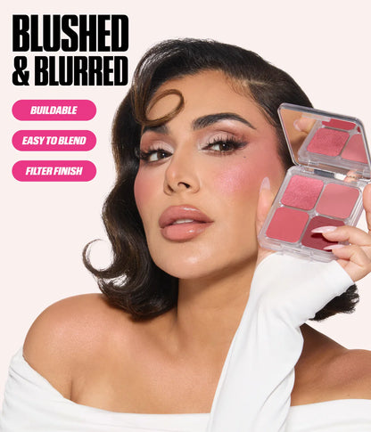Huda Beauty Blush Filter Blurring Blush lighters Palette  Baby Pink - 7.5g