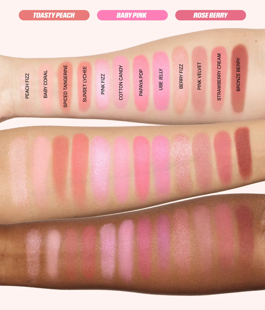 Huda Beauty Blush Filter Blurring Blush lighters Palette  Baby Pink - 7.5g