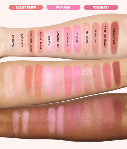 Huda Beauty Blush Filter Blurring Blush lighters Palette Rose Berry - 7.5g