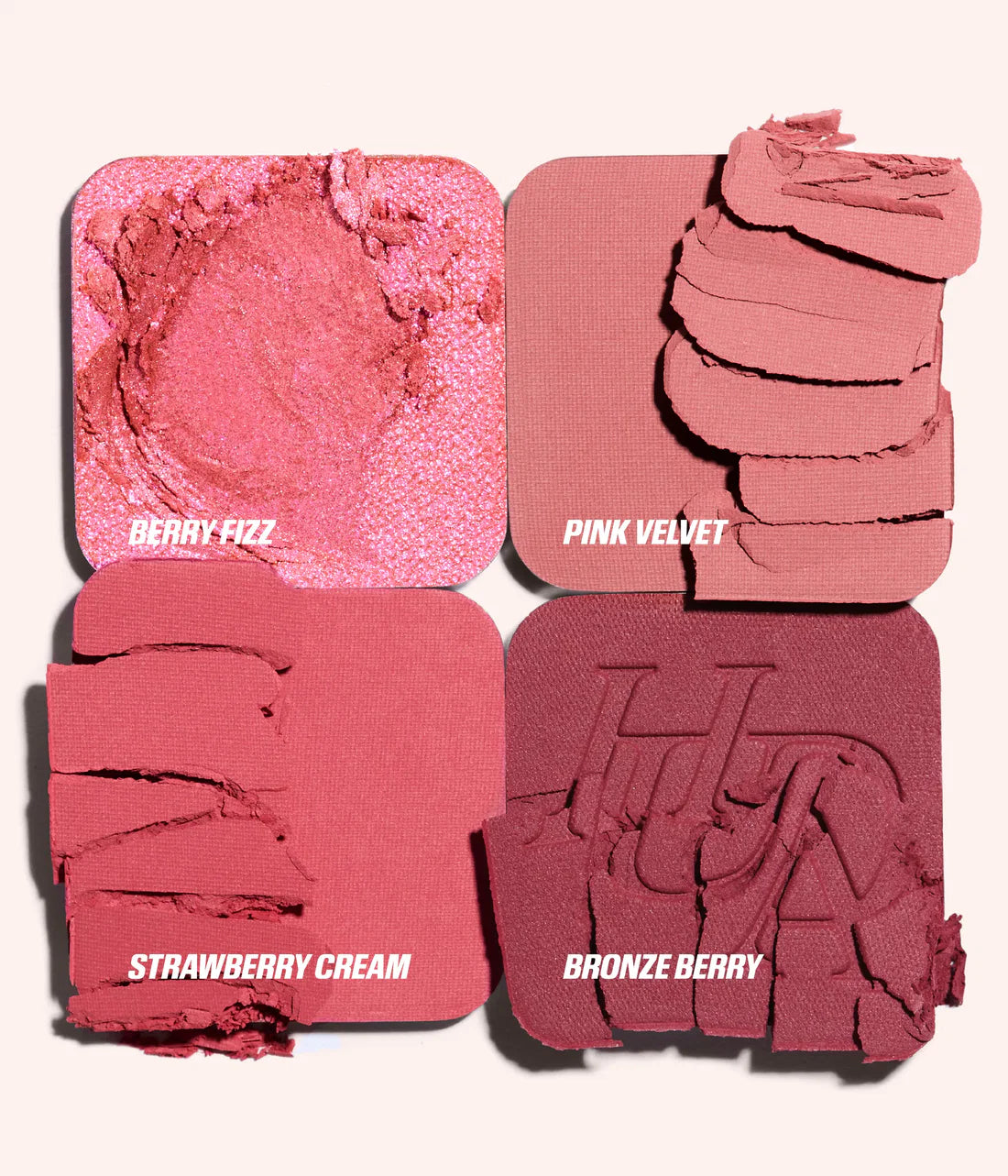 Huda Beauty Blush Filter Blurring Blush lighters Palette Rose Berry - 7.5g