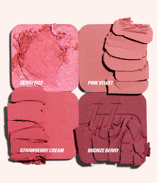Huda Beauty Blush Filter Blurring Blush lighters Palette Rose Berry - 7.5g