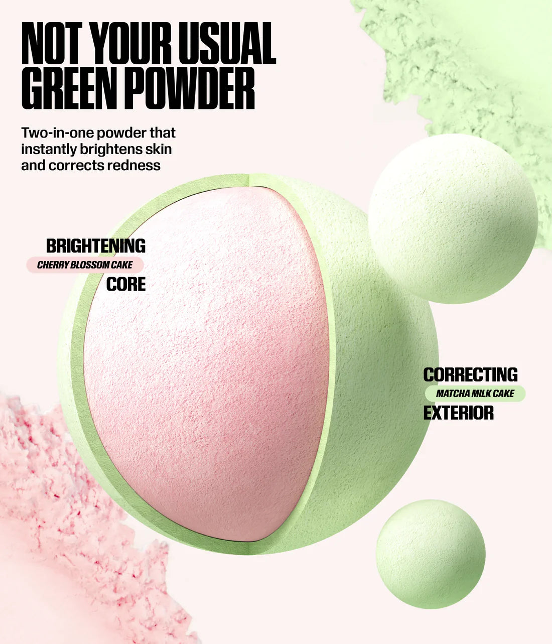 Huda Beauty Easy Bake Loose Baking & Setting Powder - Matcha Milk Cake - 20g