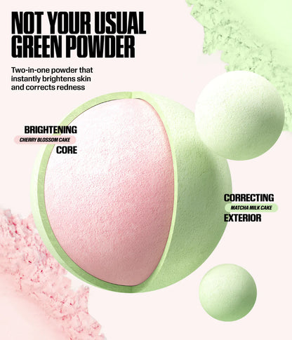 Huda Beauty Easy Bake Loose Baking & Setting Powder - Matcha Milk Cake - 20g