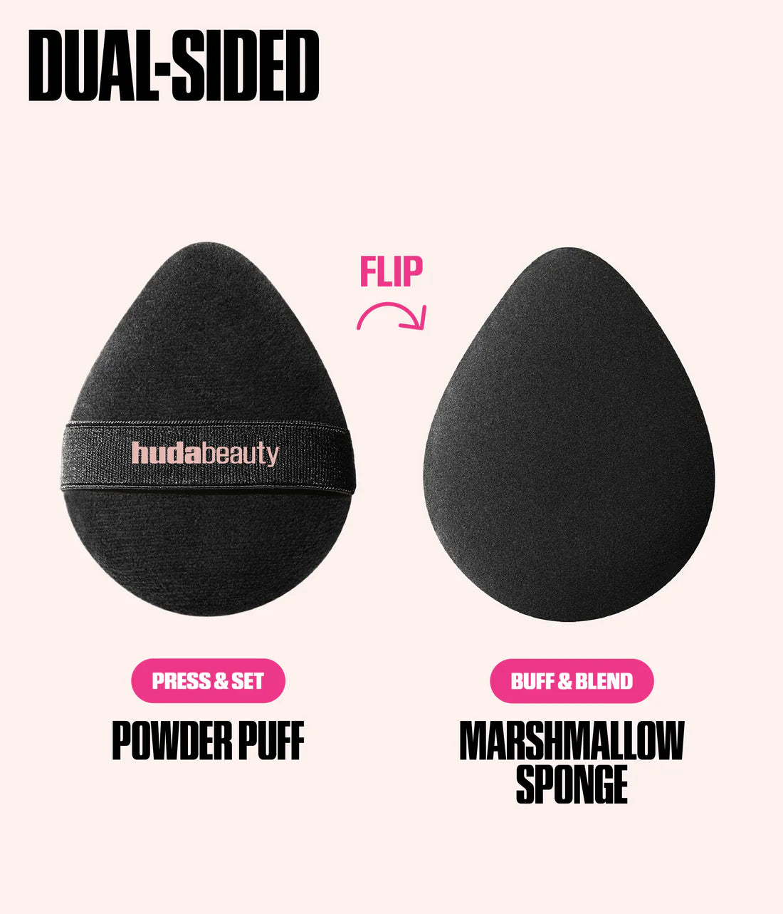 Huda Beauty Easy Bake Marshmallow Puff & Sponge