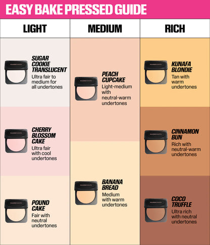 Huda Beauty Easy Bake Pressed Powder - 8.5g