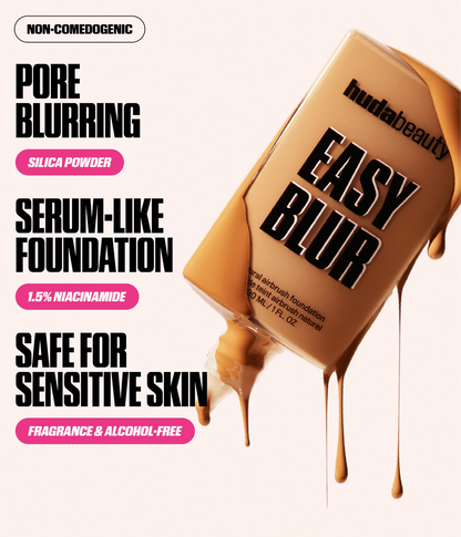 Huda Beauty Easy Blur Natural Airbrush Foundation With Niacinamide - 30ml