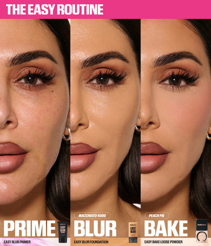 Huda Beauty Easy Blur Silicone-Free Smoothing Primer - Bronze Fudge 30ml
