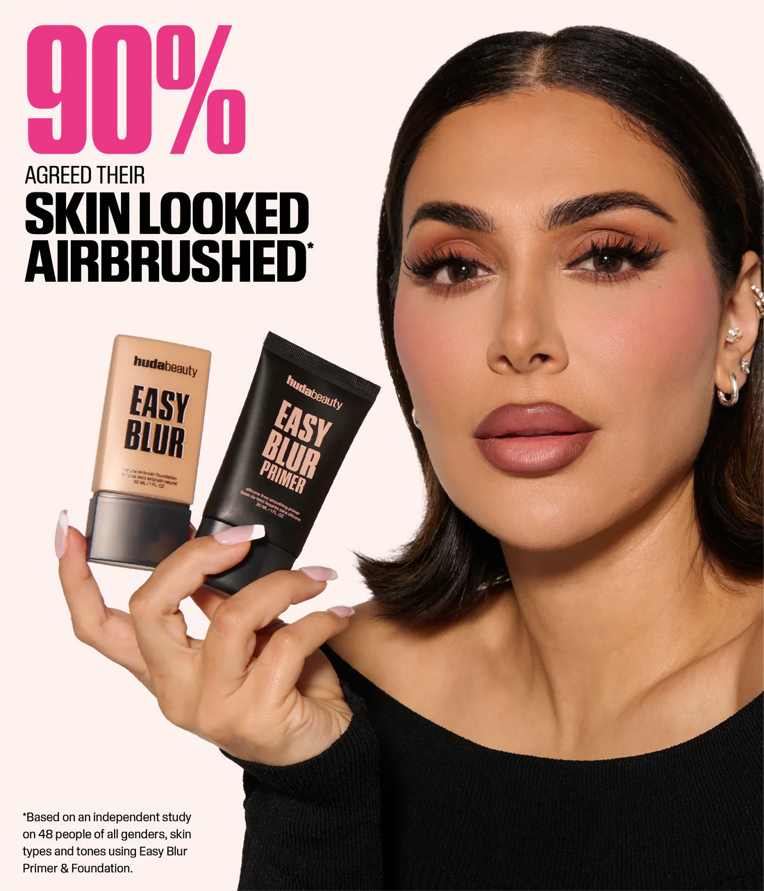 Huda Beauty Easy Blur Silicone-Free Smoothing & Pore-Minimizing Primer - 30ml