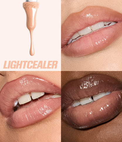 Huda Beauty Faux Filler Extra Shine Lip Gloss LightCealer - 3.9 ML