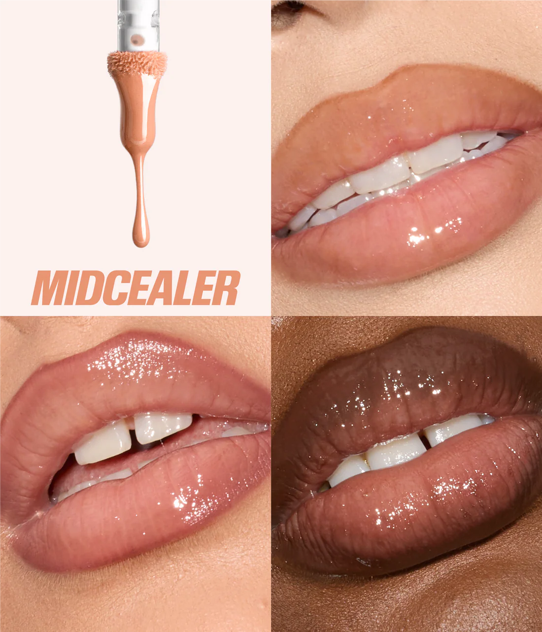 Huda Beauty Faux Filler Extra Shine Lip Gloss MidCealer - 3.9 ML