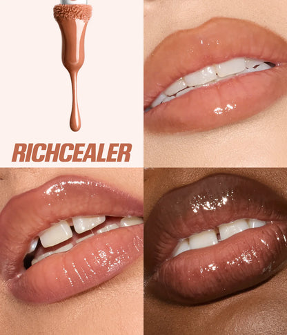 Huda Beauty Faux Filler Extra Shine Lip Gloss RichCealer - 3.9 ML