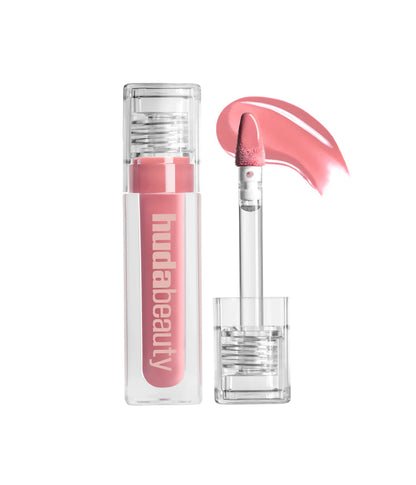Huda Beauty Faux Filler Extra Shine Lip Gloss Sugar Baby - 3.9 ML