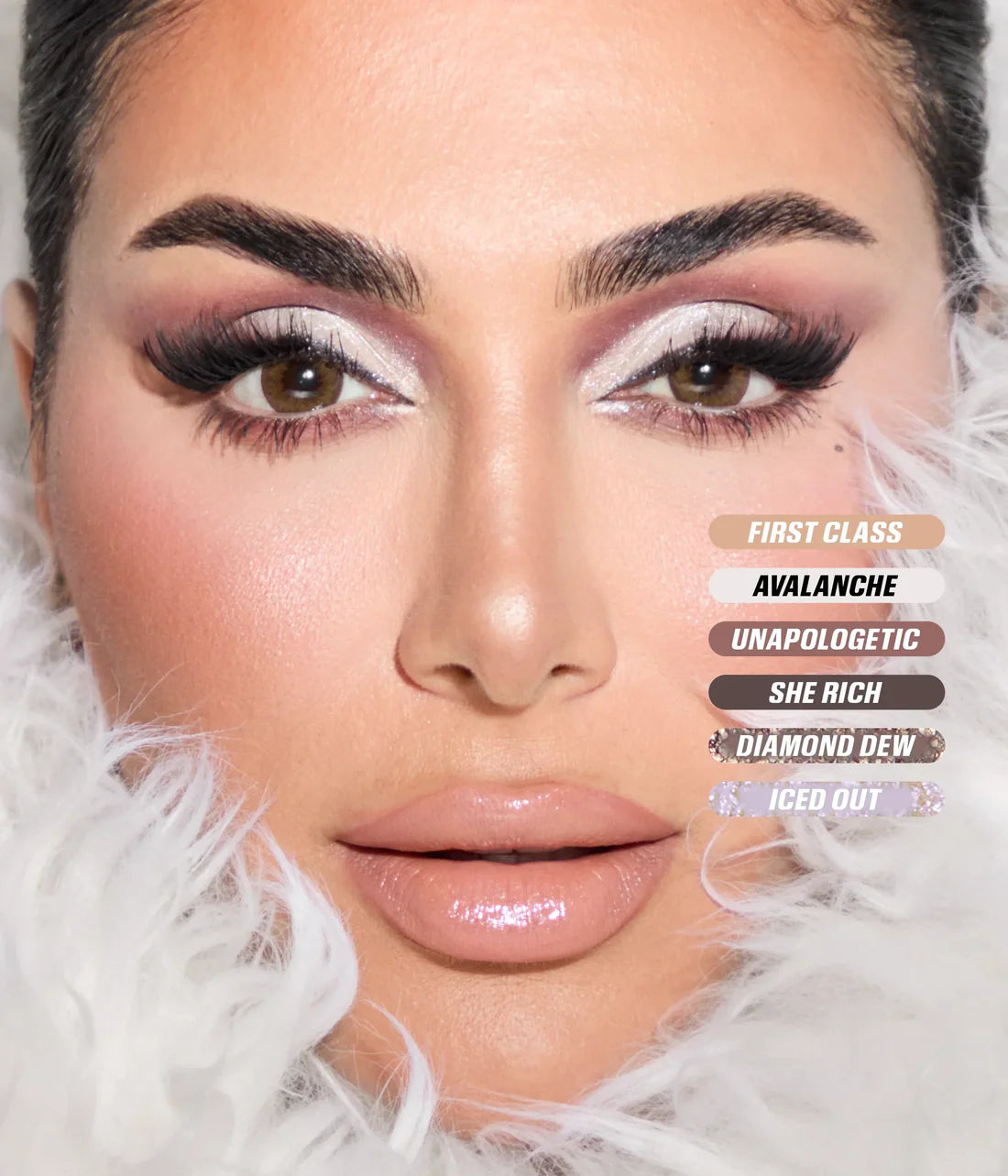 Huda Beauty Ice Nude Eyeshadow Palette - 16.8g