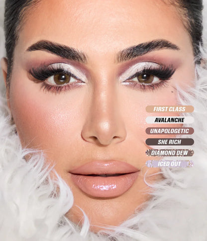 Huda Beauty Ice Nude Eyeshadow Palette - 16.8g