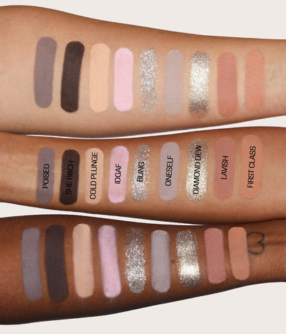 Huda Beauty Ice Nude Eyeshadow Palette - 16.8g