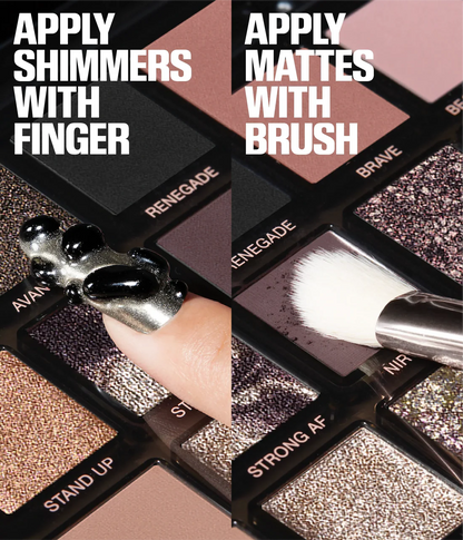Huda Beauty Pretty Grunge Eyeshadow Palette - 16.8g