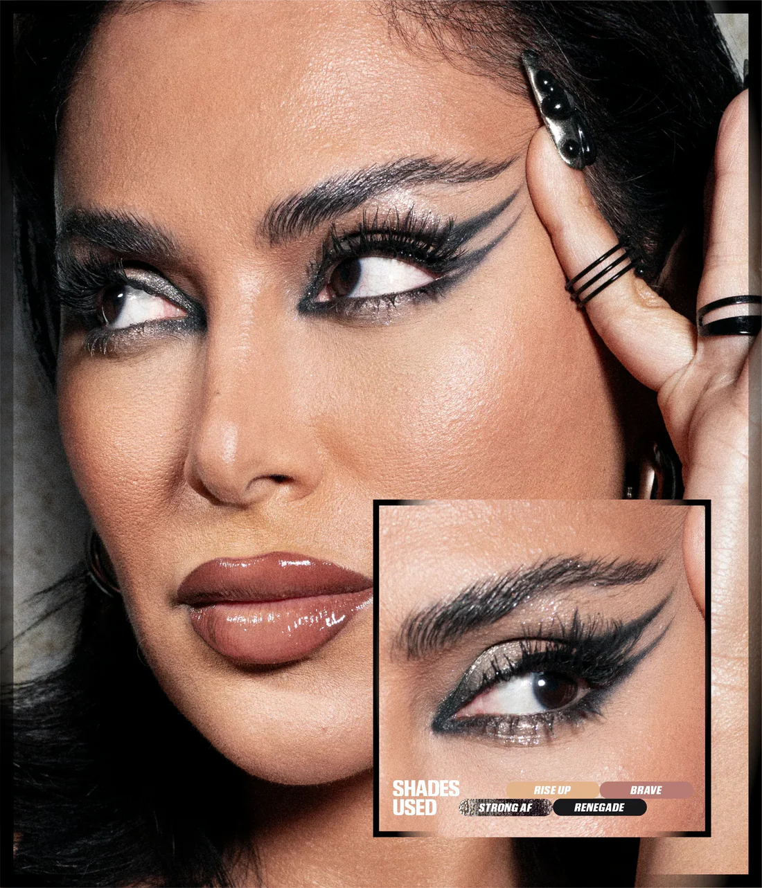 Huda Beauty Pretty Grunge Eyeshadow Palette - 16.8g