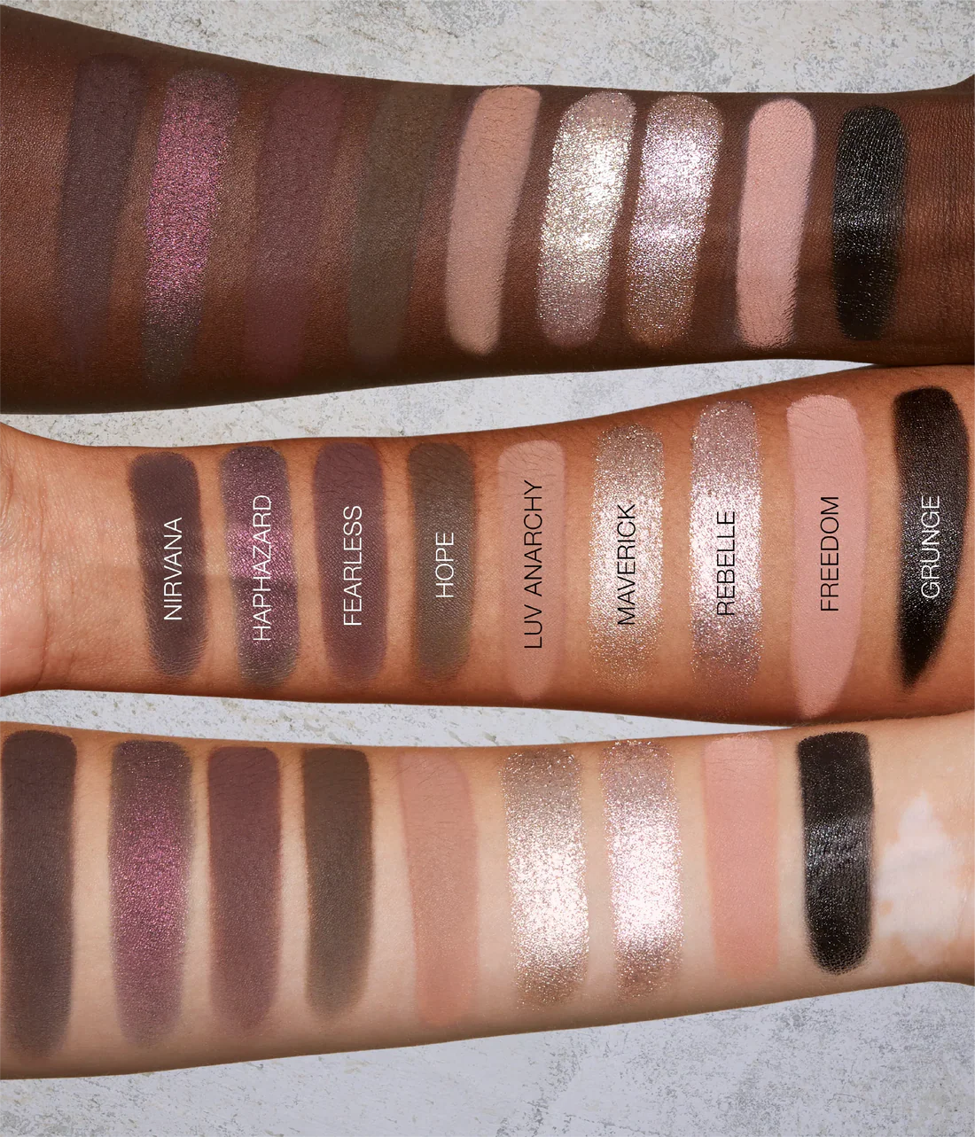 Huda Beauty Pretty Grunge Eyeshadow Palette - 16.8g