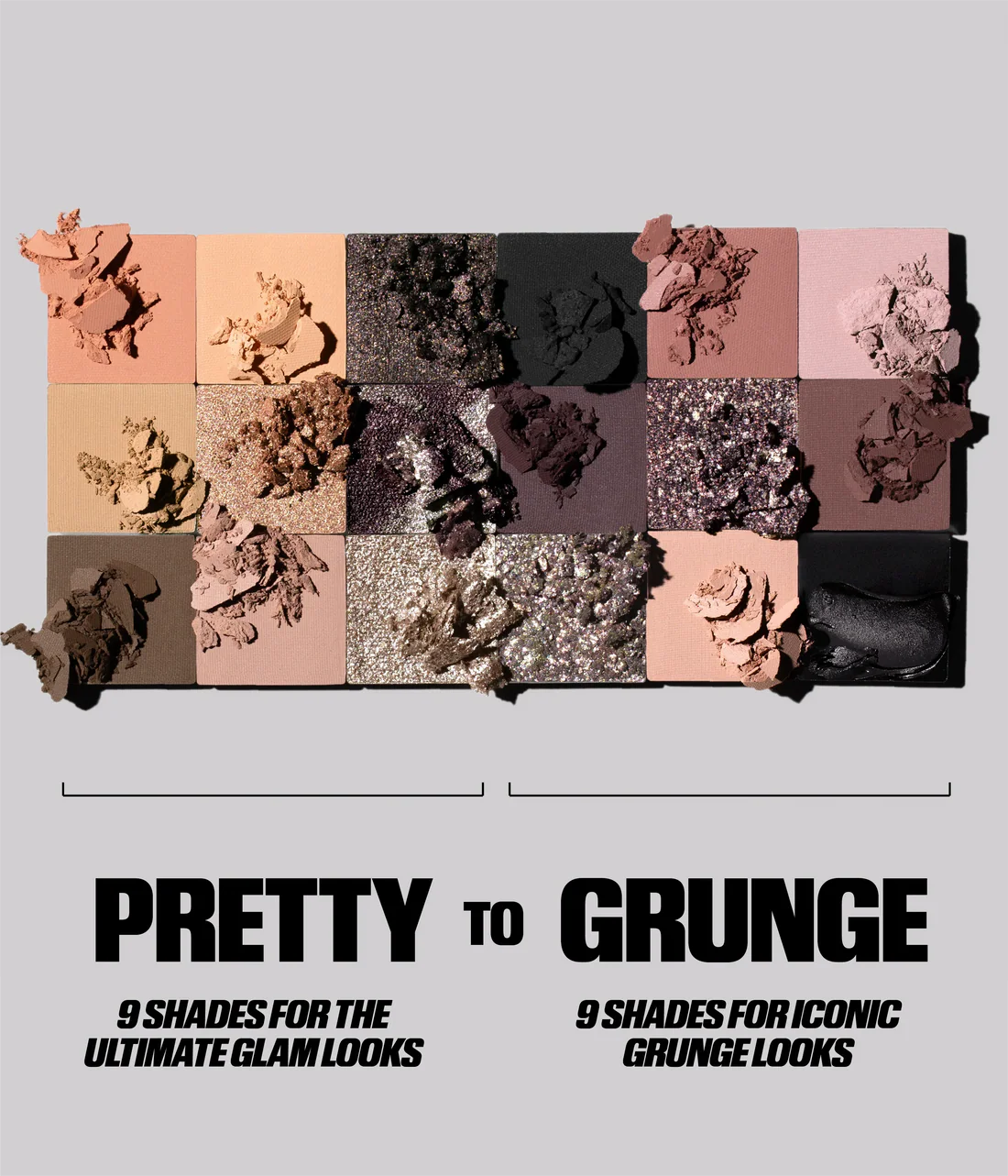 Huda Beauty Pretty Grunge Eyeshadow Palette - 16.8g