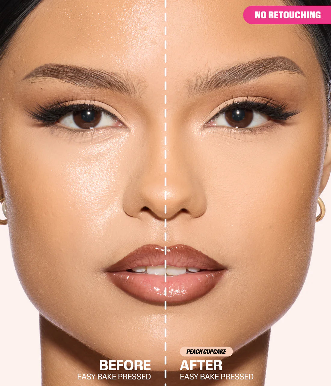 Huda Beauty Easy Bake Pressed Powder - Peach Cupcake - 8.5g