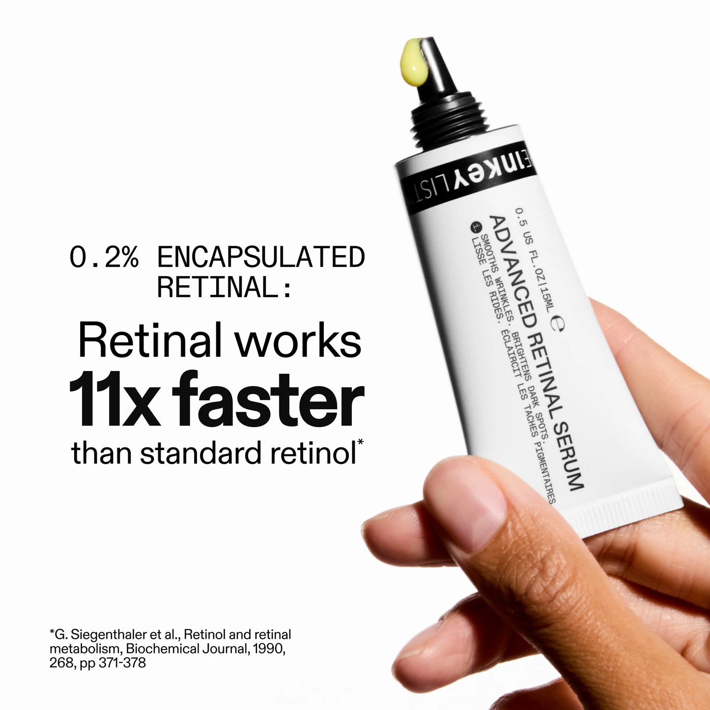 The Inkey List Advanced 0.2% Retinal Serum - 15ml