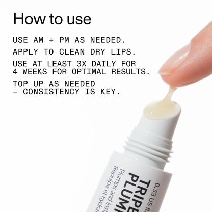 The Inkey List Tripeptide Plumping Lip Balm - 10ml