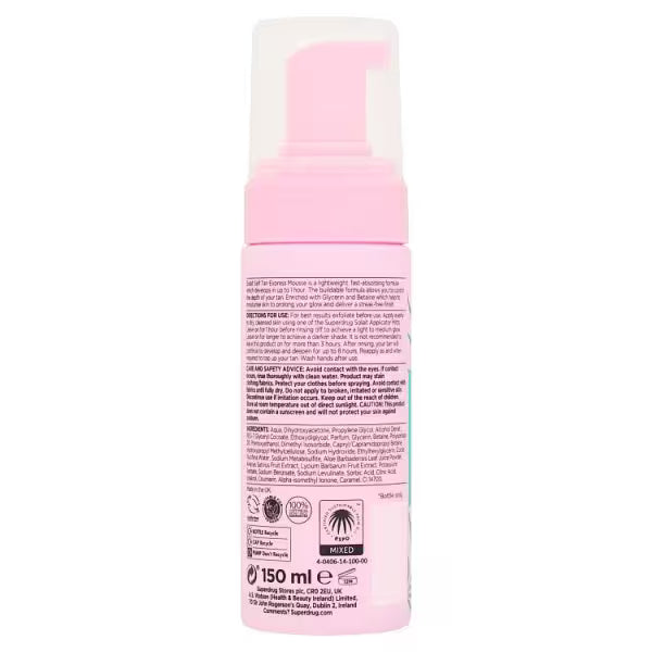Solait Self Tan Express Mousse Medium - 150ml