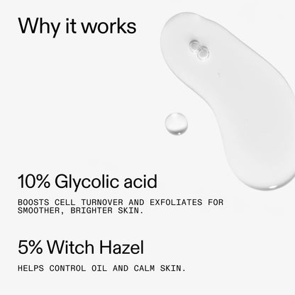The Inkey List Glycolic Acid Toner - 100ml