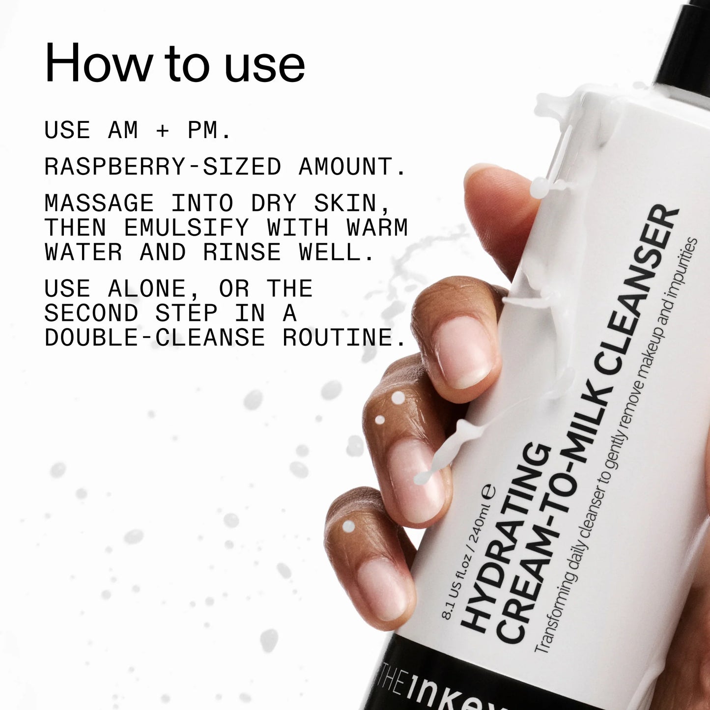 The Inkey List Milk Cleanser - 180ml