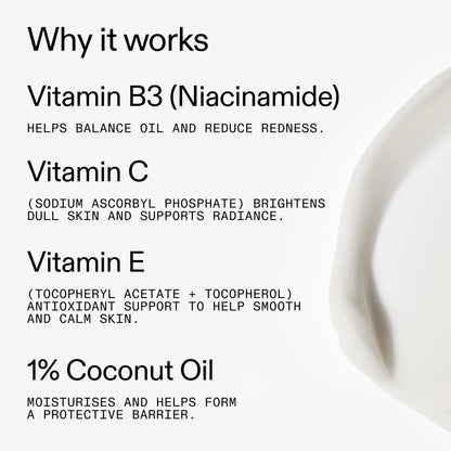 The Inkey List Vitamin B, C and E Moisturizer - 50ml